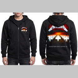 Metallica mikina na zips s kapucou stiahnuteľnou šnúrkami Metallica mikina na zips s kapucou stiahnuteľnou šnúrkami
